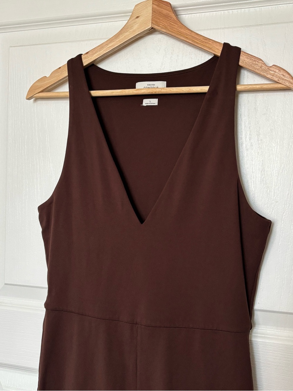 BABATON Contour V-Neck Romper - Picture 3 of 5